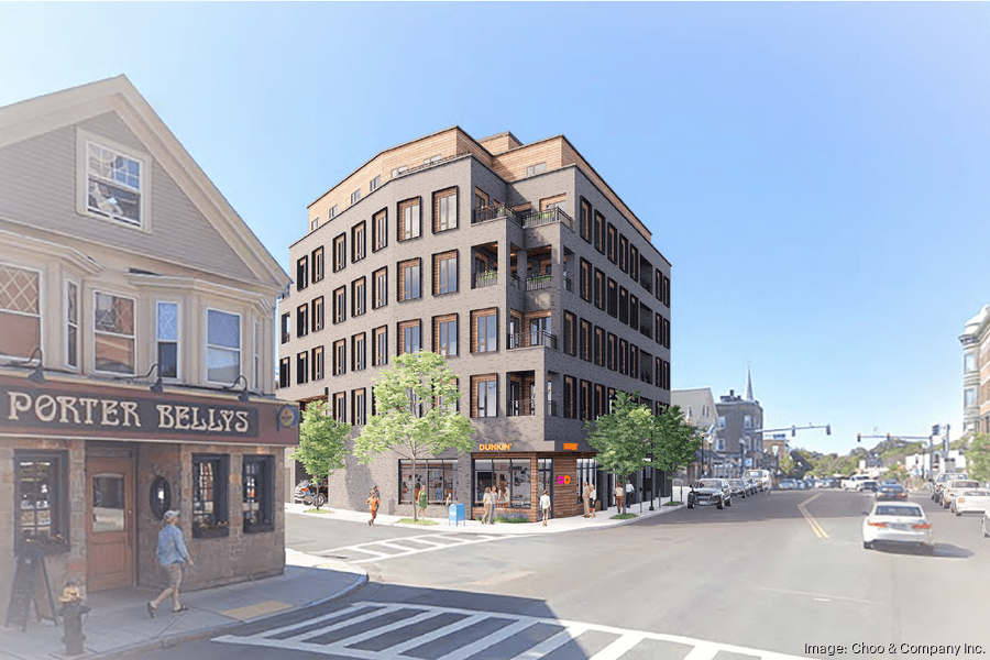 Condo building — with a Dunkin' — proposed for Brighton Center Condo building — with a Dunkin' — proposed for Brighton Center